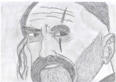 Тарас Бульба портрет легкий