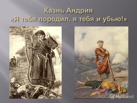 Андрий Тарас Бульба иллюстрации