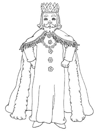 Царь Салтан рисунок карандашом