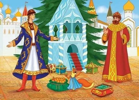 По сказке Пушкина сказка о царе Салтане