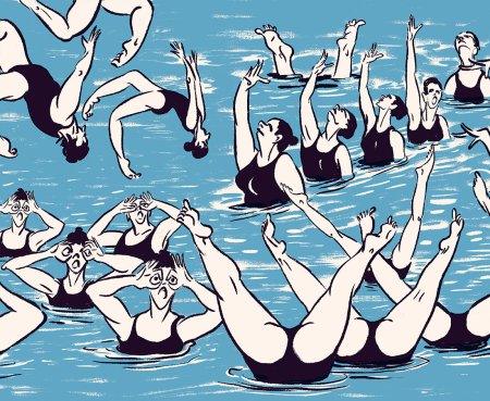 Синхронное плавание фигуры