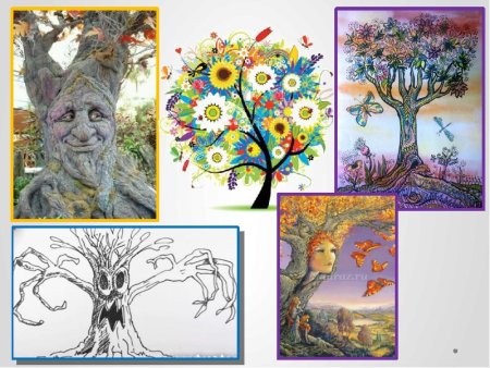 Волшебное дерево изо