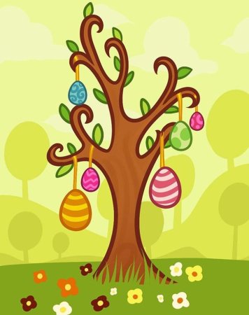 Сказочное дерево рисунок