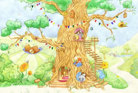 Сказочное дерево для детей