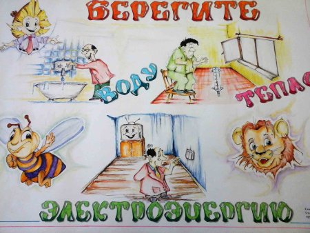 Плакаты по экономии и бережливости