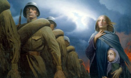 Константин Васильев, «прощание славянки», 1974