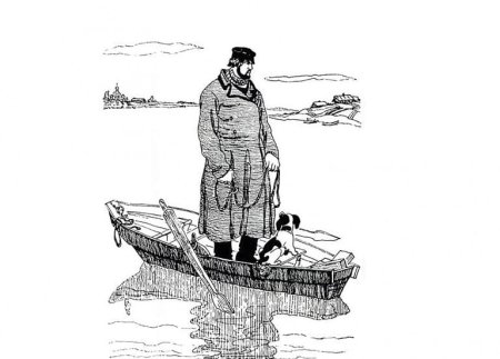 Иллюстрация к произведению Муму Тургенева