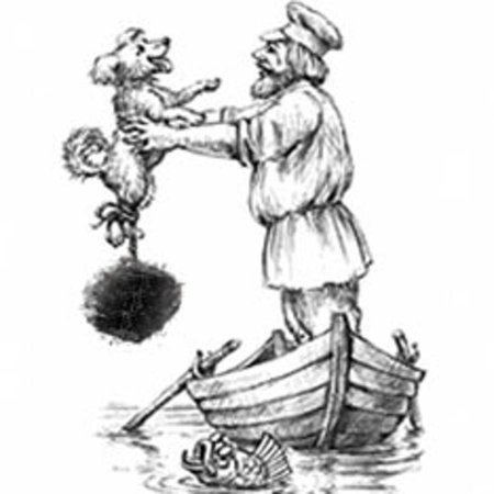 Герасим и Муму иллюстрация к рассказу