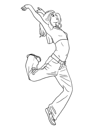 Танцы зарисовки