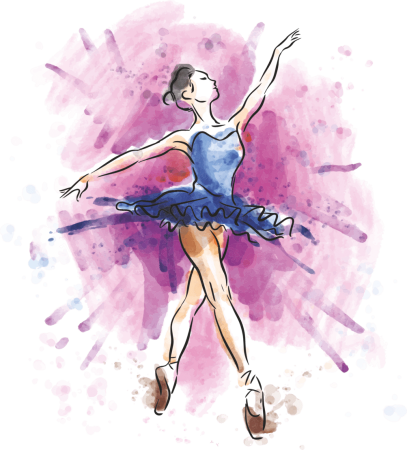 Танцор рисунок