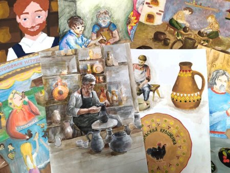 Палитра ремесел рисунки на конкурс