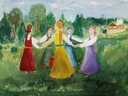 Композиция хоровод