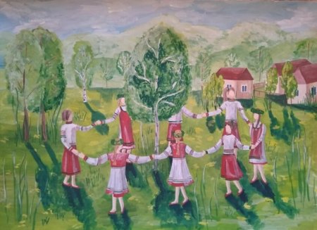 Праздник Святой Троицы – акша келу (белая береза)