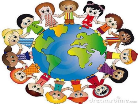 Дети вокруг земного шара