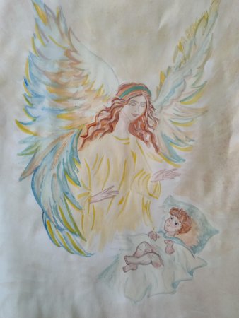 Крылья ангела рисунок конкурс