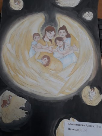 Рисунок на провославную тему
