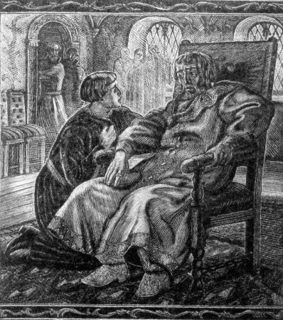 Борис Годунов на троне