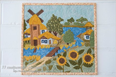 Поделки на кубанскую тематику крестиком