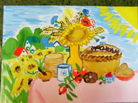 Рисование на тему хлебобулочные изделия