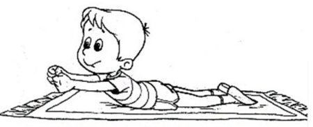 Красивая осанка дети