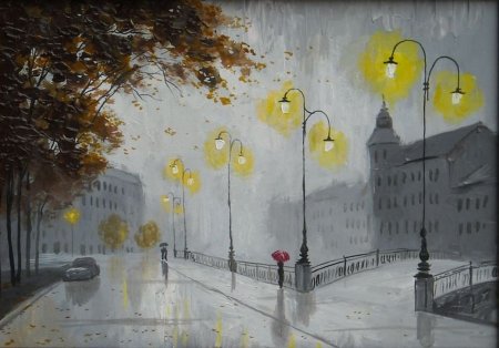 Городской пейзаж настроение