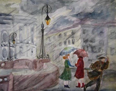 Пасмурный день изо