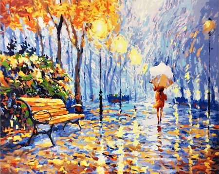 Картины Дмитрия Спироса осень