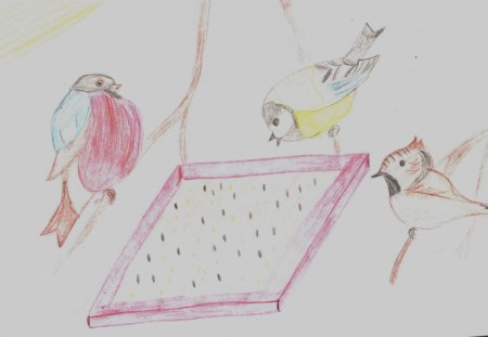 М Мошкин Птичья столовая