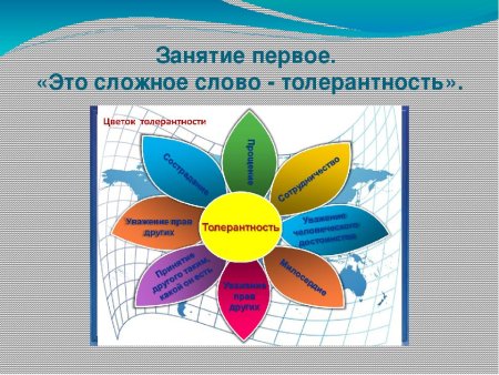 Толерантность схема