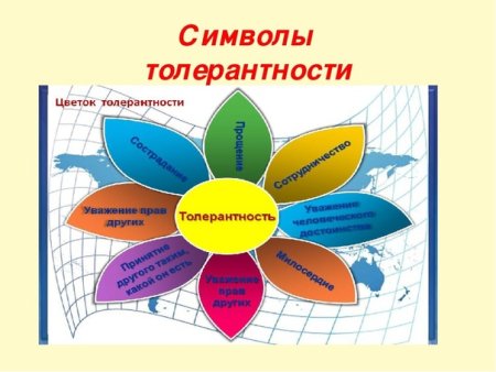 Цветок толерантности презентация