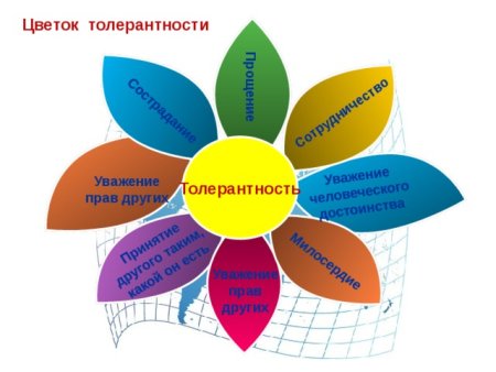 Цветок толерантности