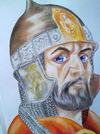 Александр Невский портрет