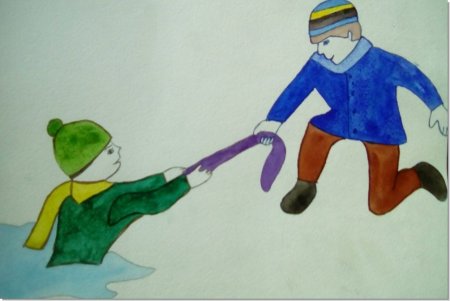 Рисунок Служу Отечеству