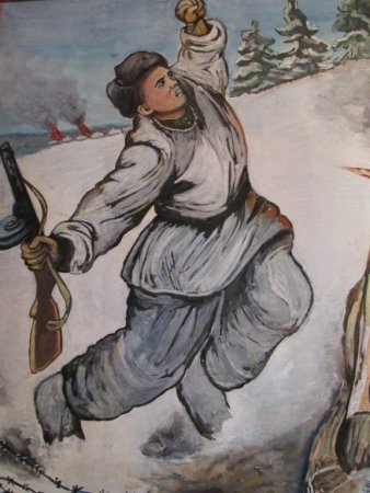 Рисунок на тему героизм и мужество