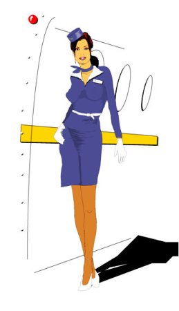 Экипаж и самолёт для детей