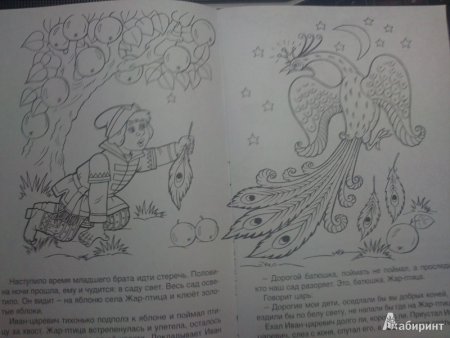 Рисование Жар птицы