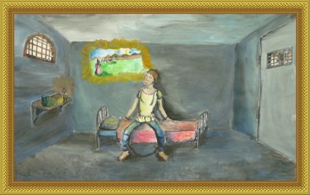 Узник рисунок