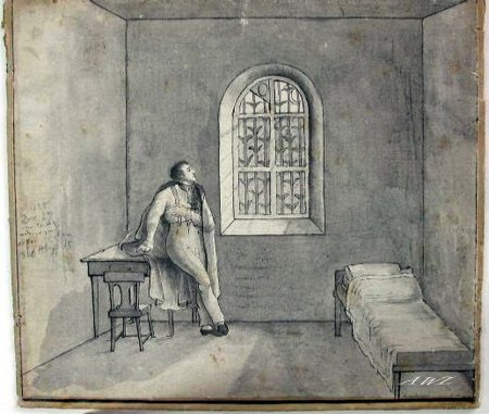 Пестель Павел Иванович в Петропавловской крепости