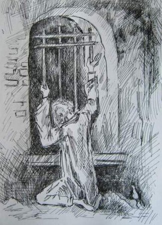 Пушкин узник иллюстрация к стихотворению