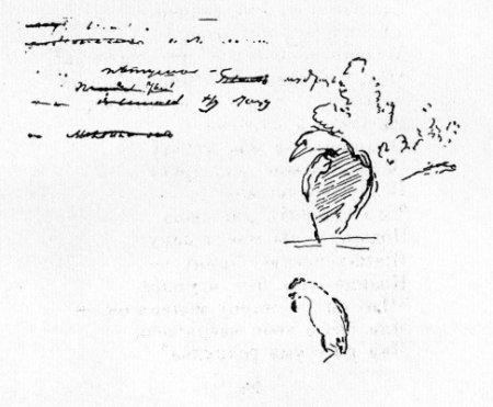 Рисунки Пушкина к своим произведениям