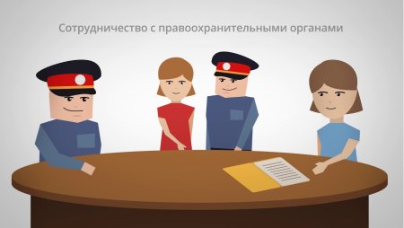 Взаимодействие с правоохранительными органами