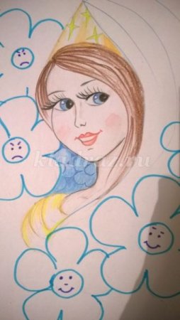 Улыбка мамы рисунок на конкурс