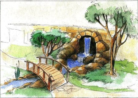 Организация ландшафтного пространства