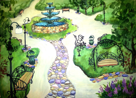 Эскиз парка