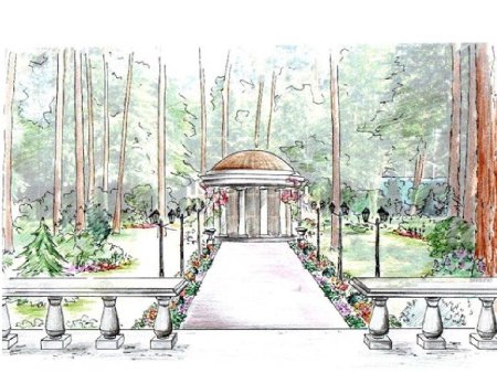 Эскиз парковой зоны