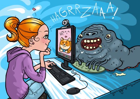 Безопасный интернет рисунок