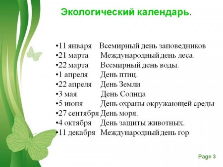 Экологический календарь своими руками