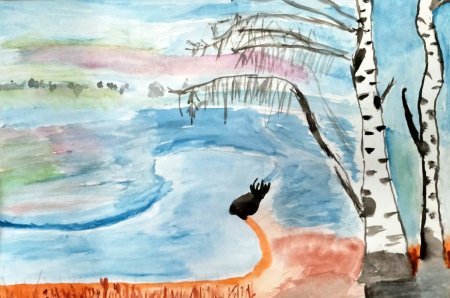 Изо весенний Ручеек