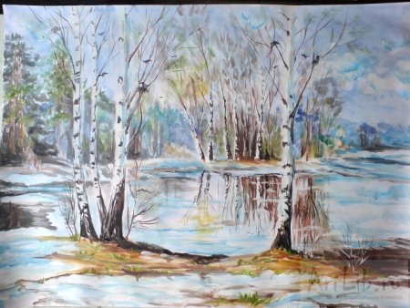 Весенние пейзажи романа Романова