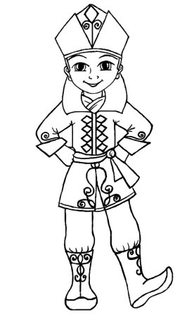 Буратино и Пьеро раскраска